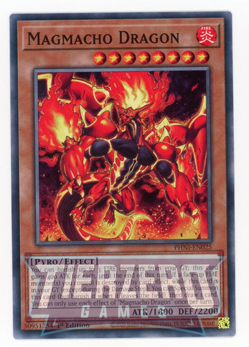 PHNI-EN025 - Magmacho Dragon - Common - Phantom Nightmare