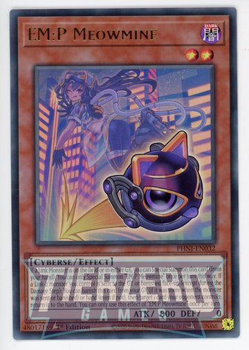 PHNI-EN032 - EM:P Meowmine - Ultra Rare - Phantom Nightmare