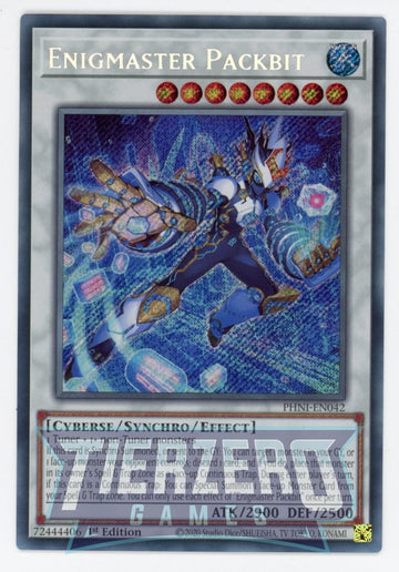 PHNI-EN042 - Enigmaster Packbit - Secret Rare - Phantom Nightmare