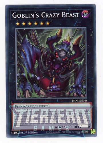 PHNI-EN048 - Goblin's Crazy Beast - Common - Phantom Nightmare