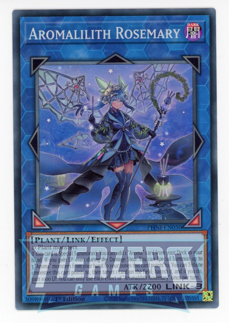 PHNI-EN050 - Aromalilith Rosemary - Super Rare - Effect Link Monster - Phantom Nightmare