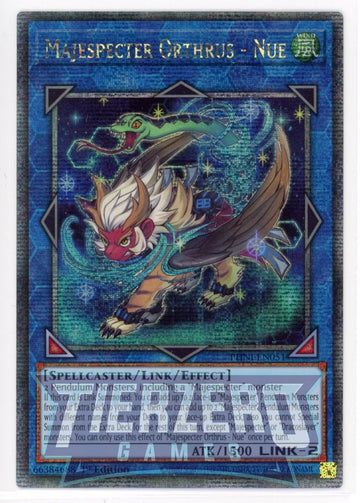PHNI-EN051 - Majespecter Orthrus - Nue - Quarter Century Secret Rare - Phantom Nightmare