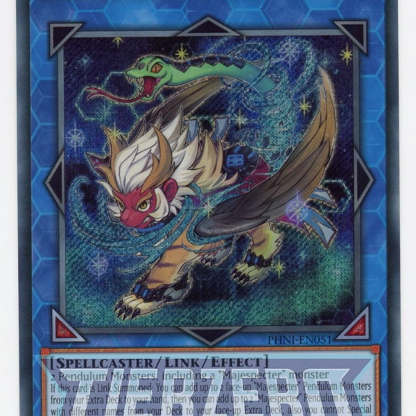 PHNI-EN051 - Majespecter Orthrus - Nue - Secret Rare - Effect Link Mon