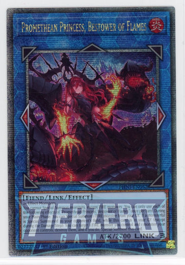 PHNI-EN052 - Promethean Princess, Bestower of Flames - Quarter Century Secret Rare - Phantom Nightmare