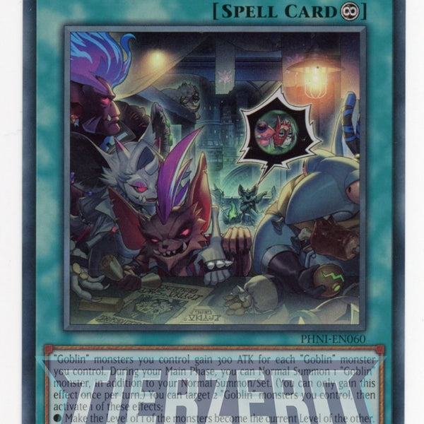 PHNI-EN060 - Goblin Biker Grand Bash - Ultra Rare - Continuous Spell -