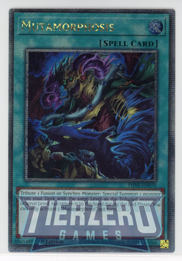 PHNI-EN070 - Mutamorphosis - Quarter Century Secret Rare - Phantom Nightmare