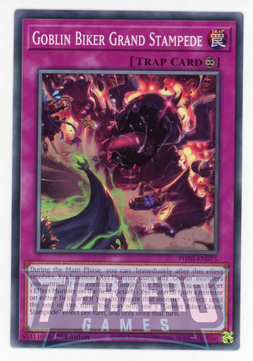 PHNI-EN075 - Goblin Biker Grand Stampede - Common - Phantom Nightmare