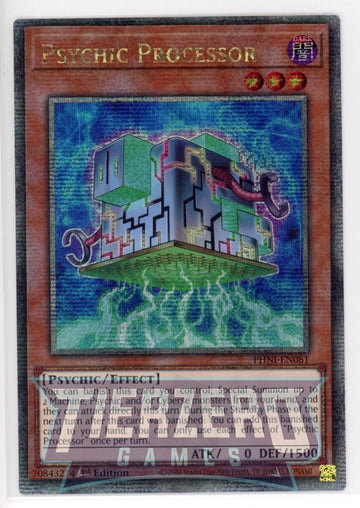 PHNI-EN081 - Psychic Processor - Quarter Century Secret Rare - Phantom Nightmare