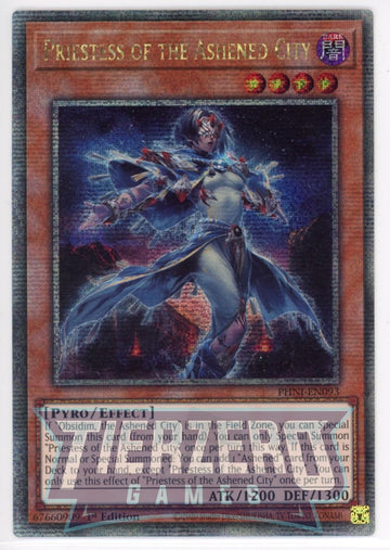 PHNI-EN093 - Priestess of the Ashened City - Quarter Century Secret Rare - Phantom Nightmare