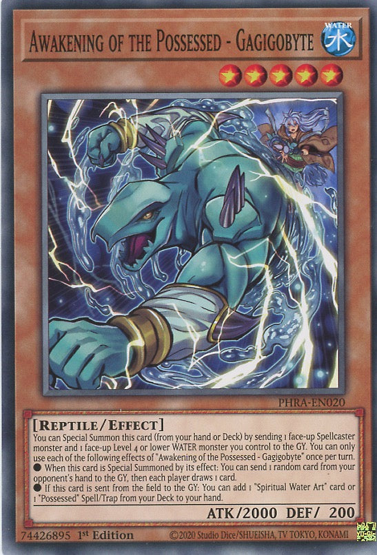 PHRA-EN020 - Awakening of the Possessed - Gagigobyte - Common - Effect Monster - Phantom Rage