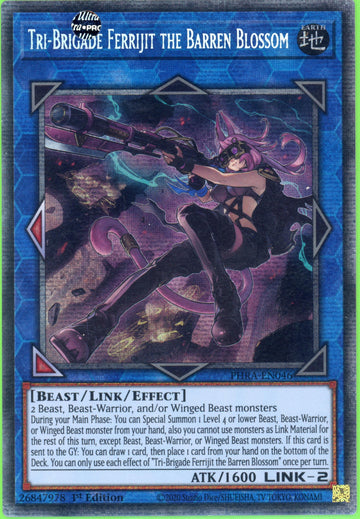 PHRA-EN046 - Tri-Brigade Ferrijit the Barren Blossom - Starlight Rare - Phantom Rage