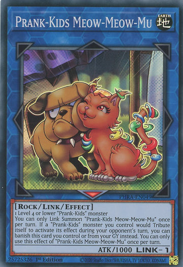 PHRA-EN049 - Prank-Kids Meow-Meow-Mu - Super Rare - Phantom Rage
