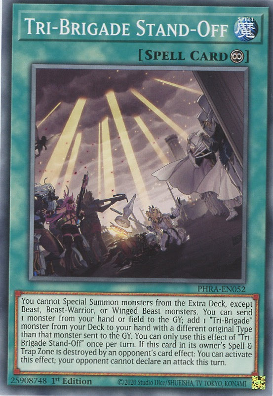 PHRA-EN052 - Tri-Brigade Stand-Off - Common - Continuous Spell - Phantom Rage