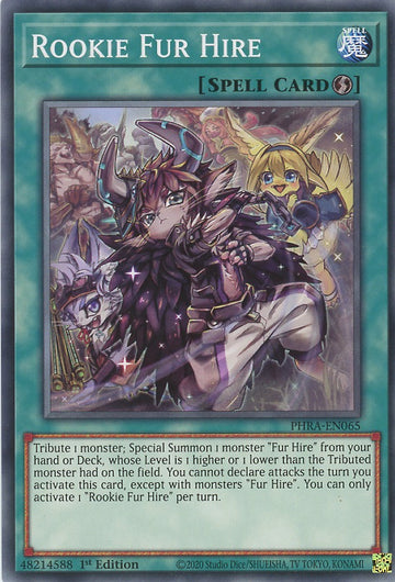 PHRA-EN065 - Rookie Fur Hire - Common - Phantom Rage
