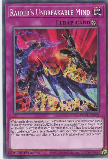 PHRA-EN068 - Raider's Unbreakable Mind - Common - Phantom Rage