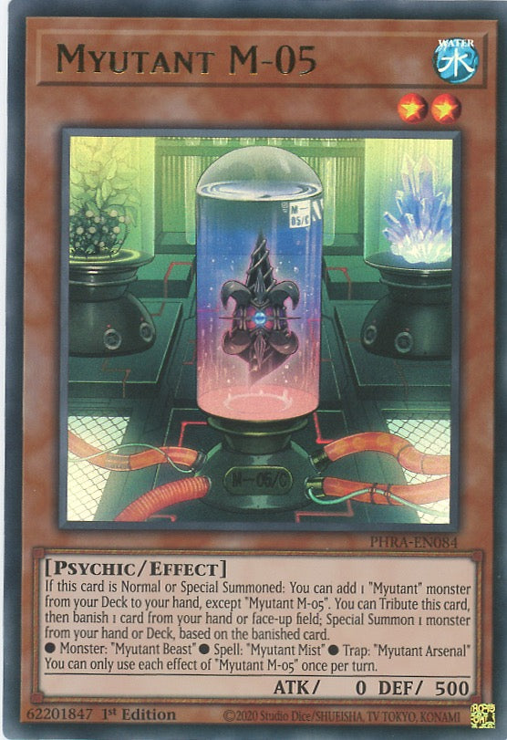 PHRA-EN084 - Myutant M-05 - Ultra Rare - Effect Monster - Phantom Rage