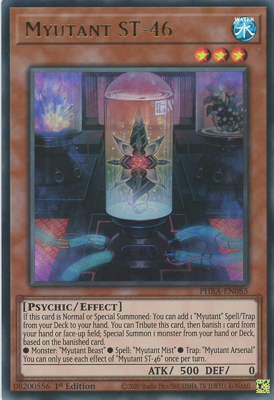 PHRA-EN085 - Myutant ST-46 - Ultra Rare - Effect Monster - Phantom Rage