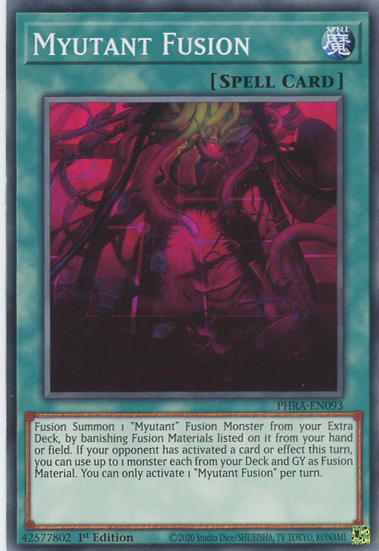 PHRA-EN093 - Myutant Fusion - Common - Normal Spell - Phantom Rage