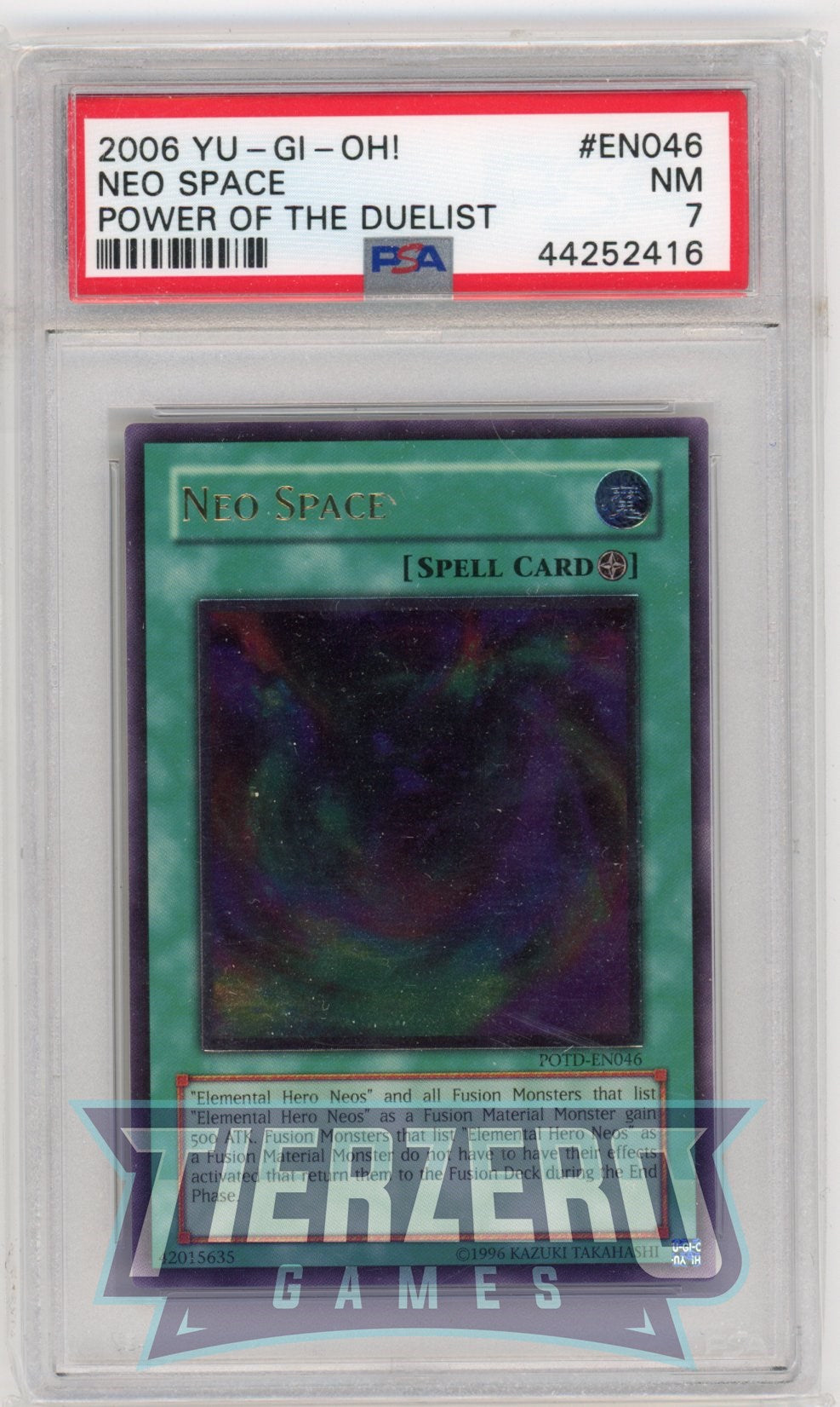 POTD-EN046 - Neo Space - Ultimate Rare - PSA 7