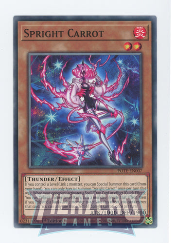 POTE-EN007 - Spright Carrot - Common - Power of the Elements