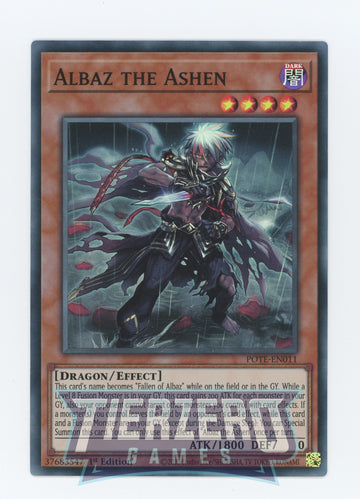 POTE-EN011 - Albaz the Ashen - Super Rare - Power of the Elements