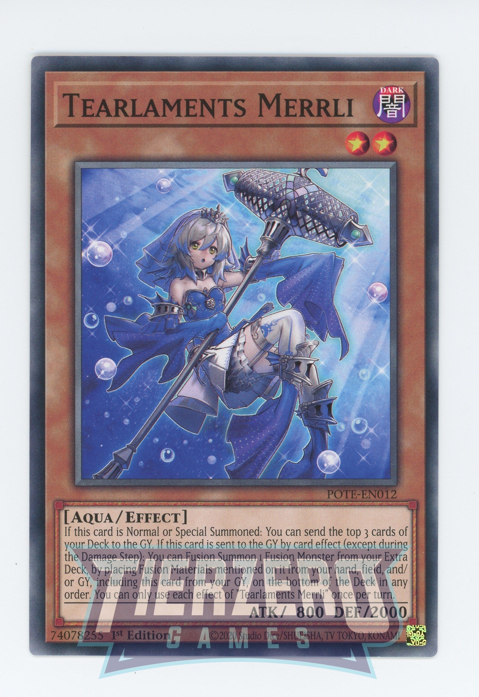 POTE-EN012 - Tearlaments Merrli - Common - Effect Monster - Power of the Elements