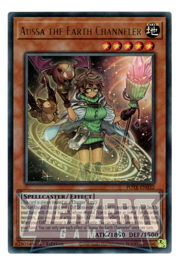 POTE-EN032 - Aussa the Earth Channeler - Ultra Rare - Power of the Elements