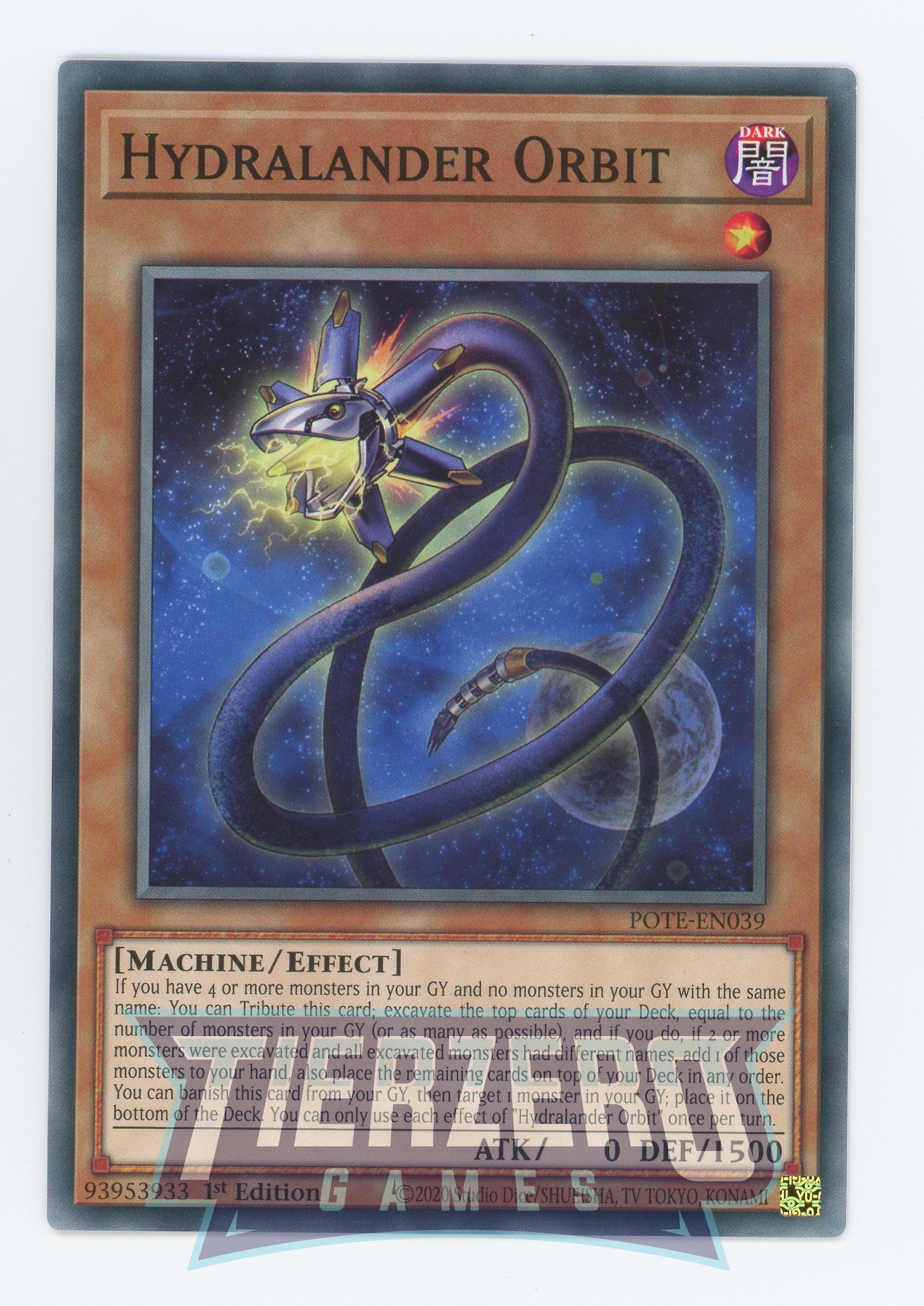 POTE-EN039 - Hydralander Orbit - Common - Effect Monster - Power of the Elements