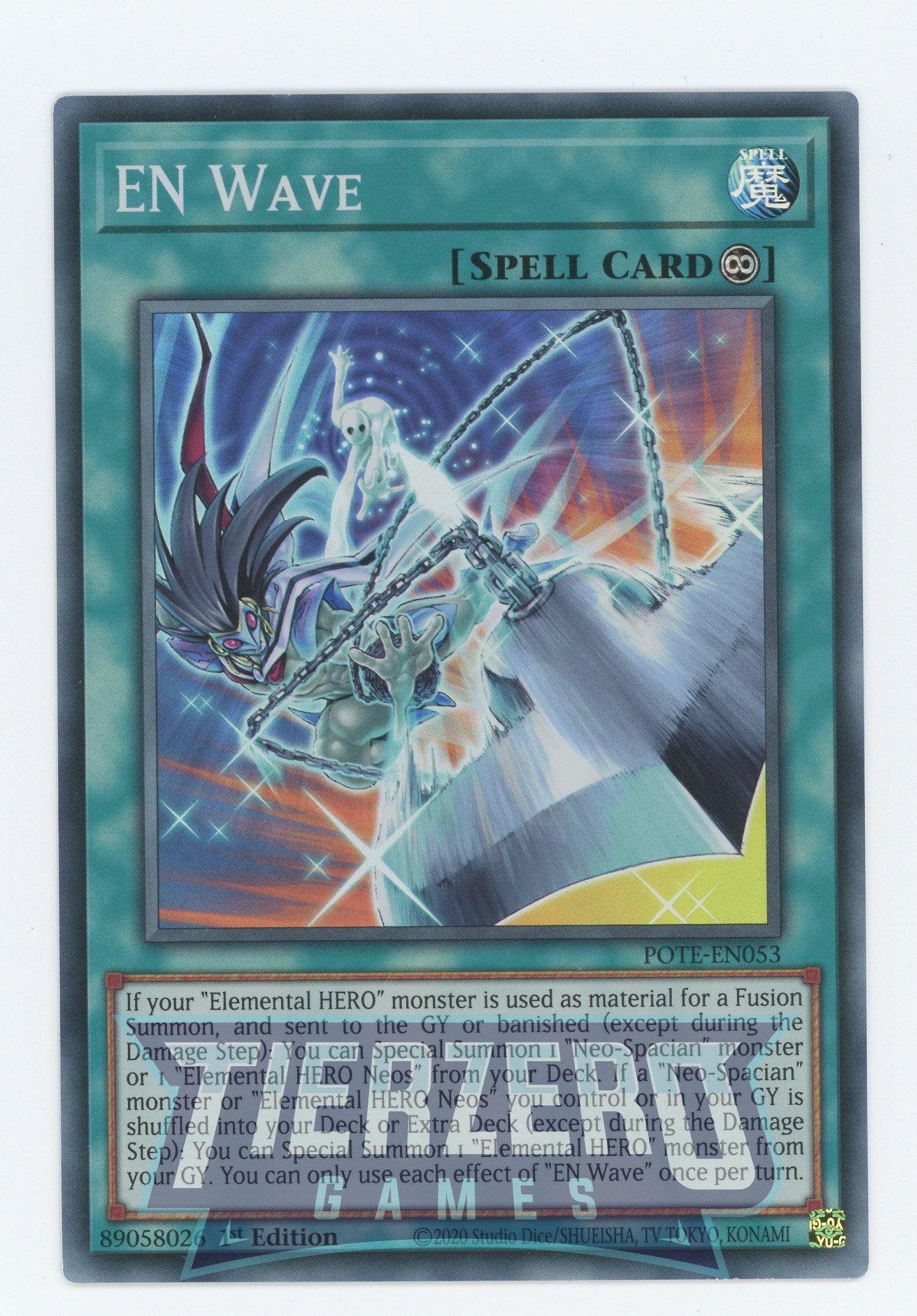 POTE-EN053 - EN Wave - Super Rare - Continuous Spell - Power of the Elements