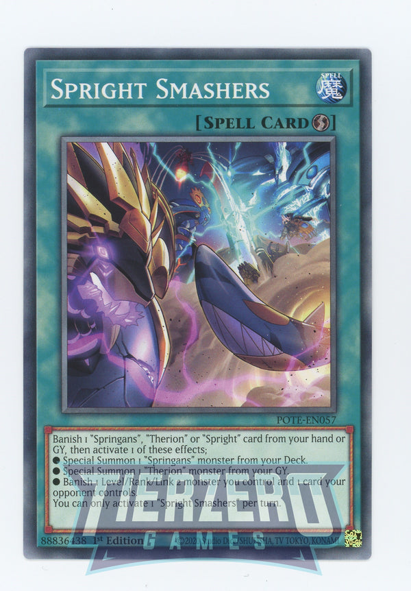 POTE-EN057 - Spright Smashers - Common - Quick-Play Spell - Power of the Elements