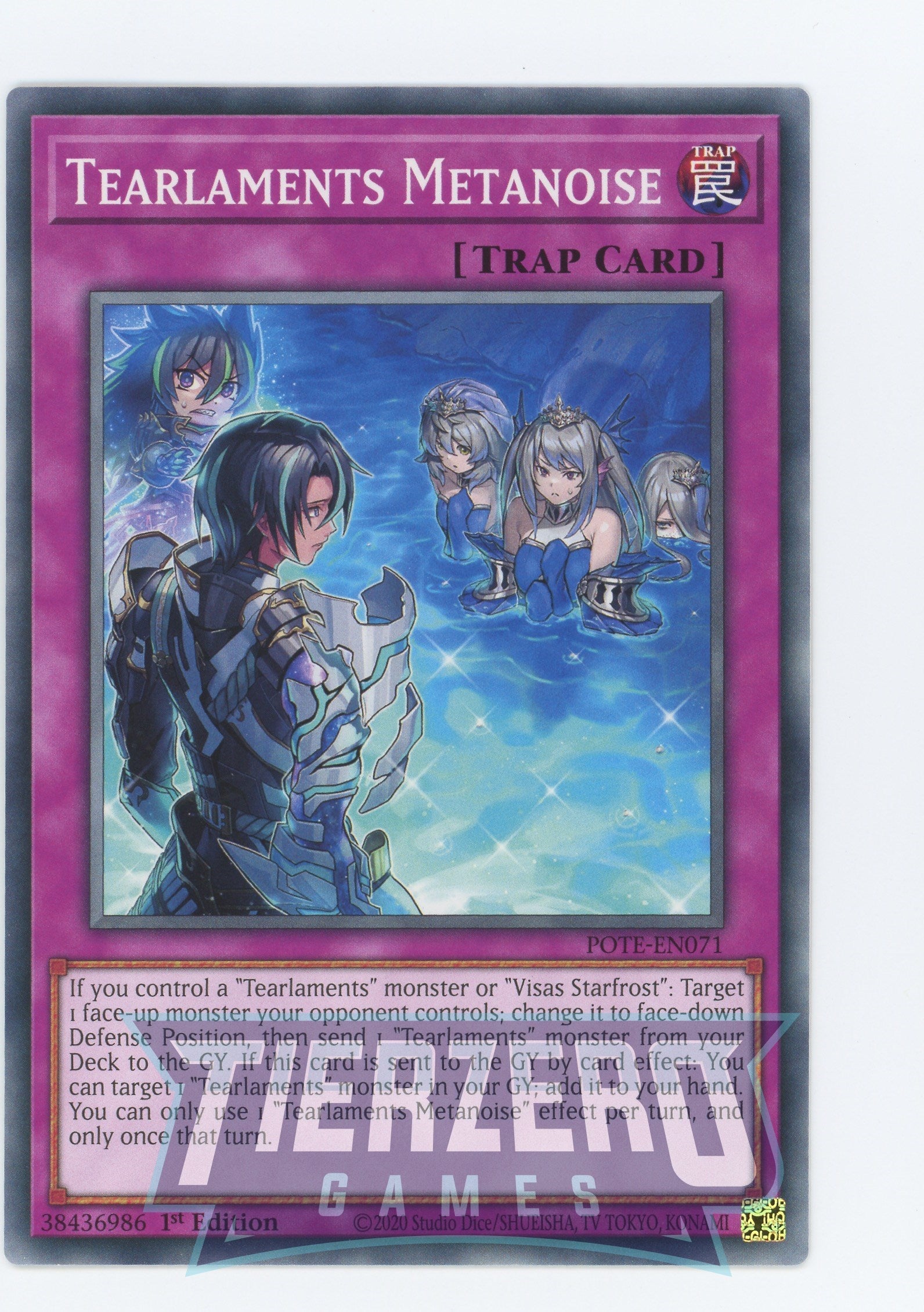 POTE-EN071 - Tearlaments Metanoise - Common - Normal Trap - Power of the Elements