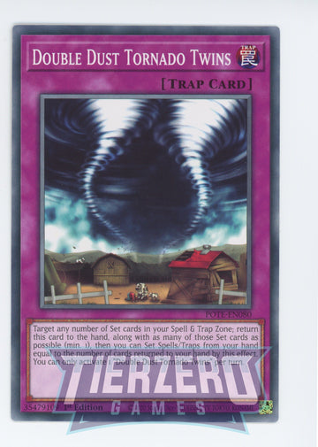 POTE-EN080 - Double Dust Tornado Twins - Common - Power of the Elements
