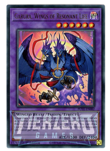 POTE-EN082 - Garura, Wings of Resonant Life - Ultra Rare - Power of the Elements