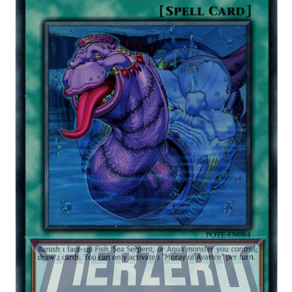 POTE-EN084 - Moray of Avarice - Ultra Rare - Normal Spell