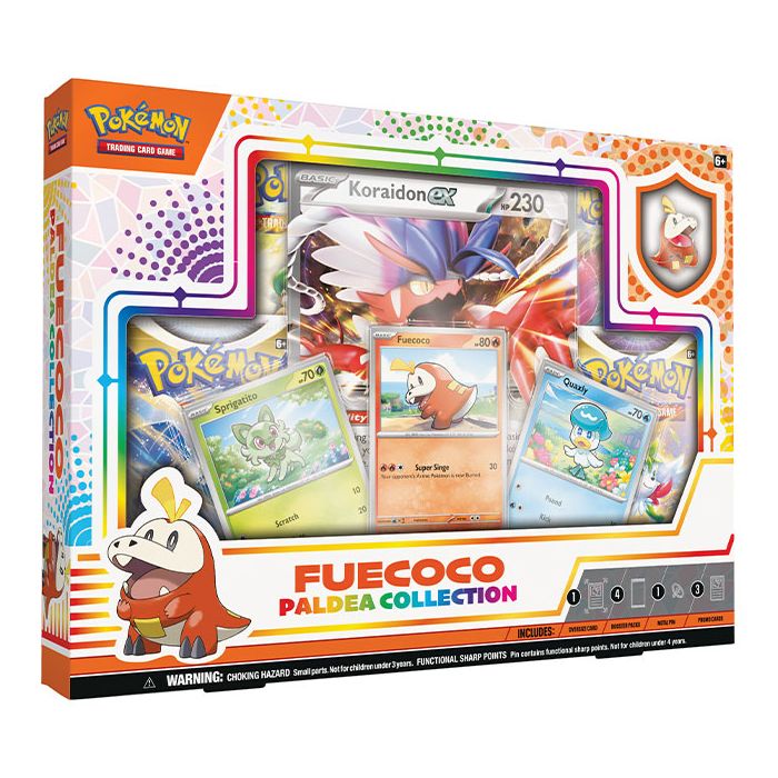 Pokemon Paldea Collection - Fuecoco & Koraidon ex