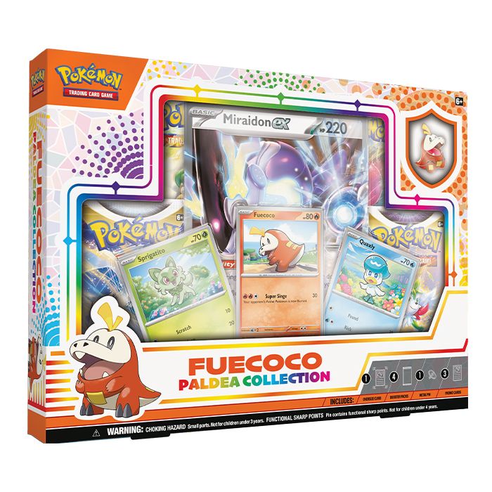 Pokemon Paldea Collection - Fuecoco & Miraidon ex