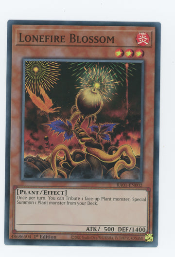 RA01-EN002 - Lonefire Blossom - Super Rare - 25th Anniversary Rarity Collection