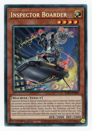RA01-EN010 - Inspector Boarder (PCR) - Collector's Rare - 25th Anniversary Rarity Collection