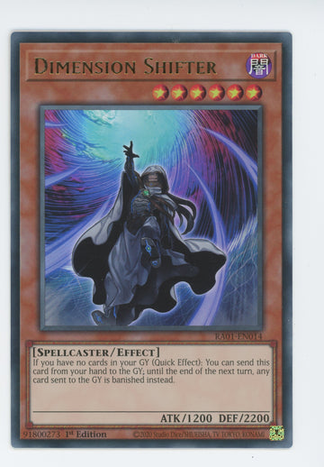 RA01-EN014 - Dimension Shifter (UR) - Ultra Rare - 25th Anniversary Rarity Collection