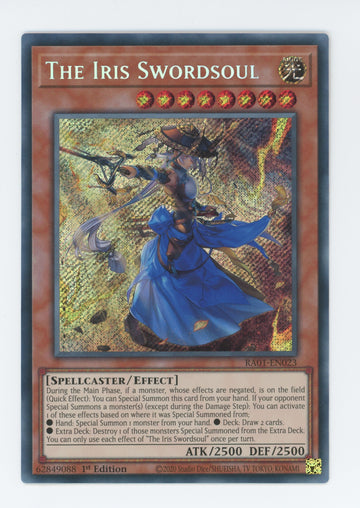 RA01-EN023 - The Iris Swordsoul - Secret Rare - 25th Anniversary Rarity Collection