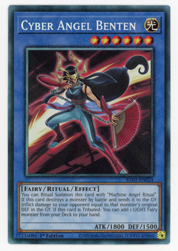 RA01-EN024 - Cyber Angel Benten (PCR) - Collector's Rare - 25th Anniversary Rarity Collection
