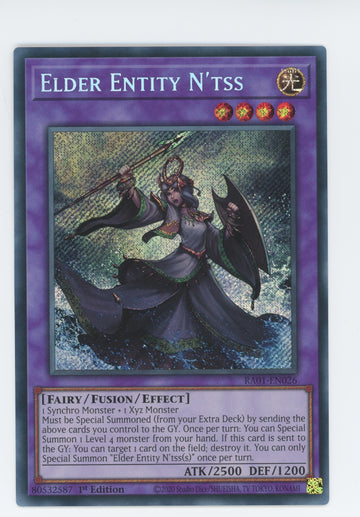RA01-EN026 - Elder Entity N'tss - Secret Rare - 25th Anniversary Rarity Collection