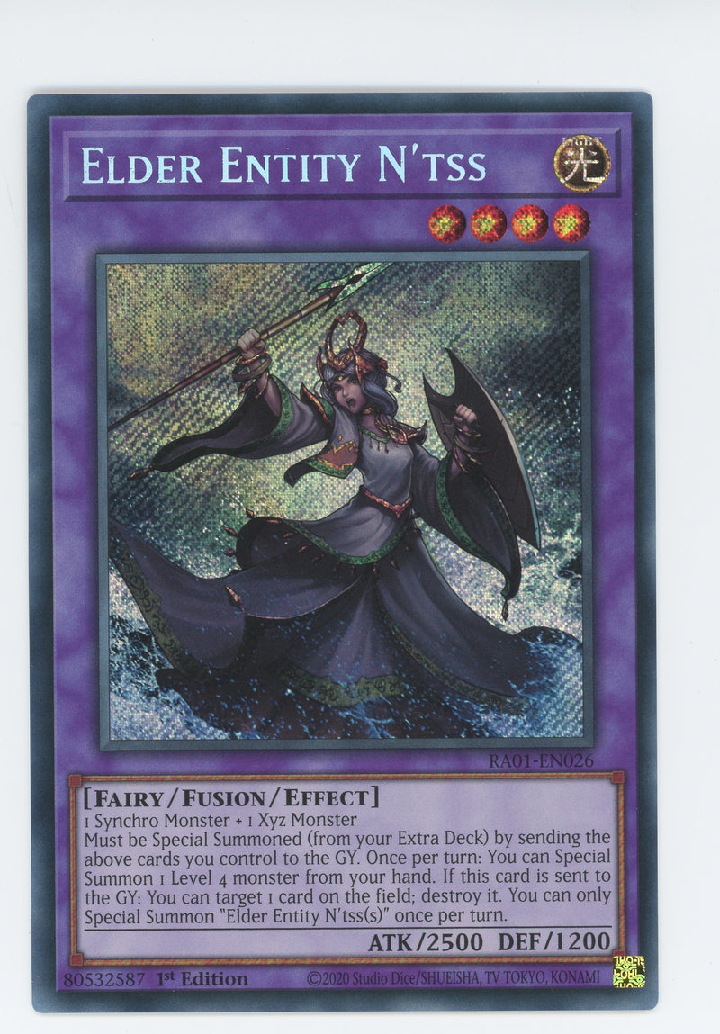 RA01-EN026 - Elder Entity N'tss - Secret Rare - Effect Fusion Monster - Rarity Collection