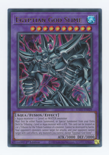RA01-EN029 - Egyptian God Slime (UR) - Ultra Rare - 25th Anniversary Rarity Collection
