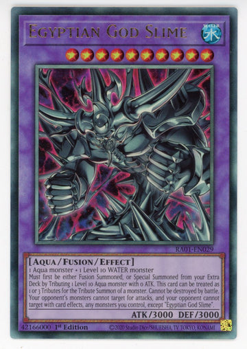 RA01-EN029 - Egyptian God Slime (PUR) - Ultimate Rare - 25th Anniversary Rarity Collection