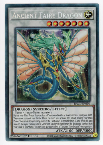 RA01-EN030 - Ancient Fairy Dragon (PCR) - Collector's Rare - 25th Anniversary Rarity Collection