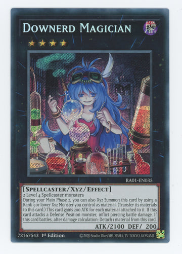 RA01-EN035 - Downerd Magician - Secret Rare - 25th Anniversary Rarity Collection