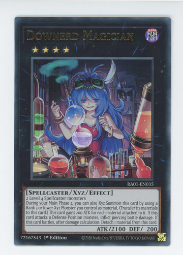 RA01-EN035 - Downerd Magician (UR) - Ultra Rare - 25th Anniversary Rarity Collection
