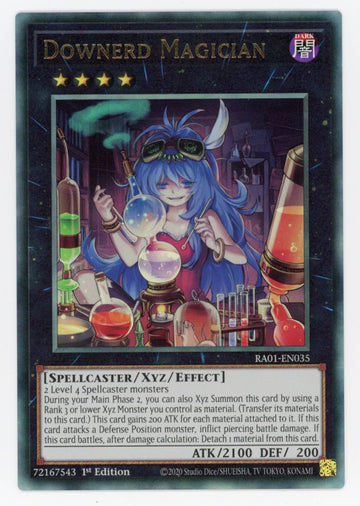 RA01-EN035 - Downerd Magician (PUR) - Ultimate Rare - 25th Anniversary Rarity Collection