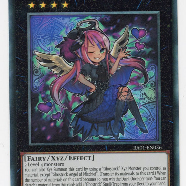 yugioh ghostrick angel of mischief deck RA01-EN036 - Ghostrick Angel of Mischief - Collector's Rare